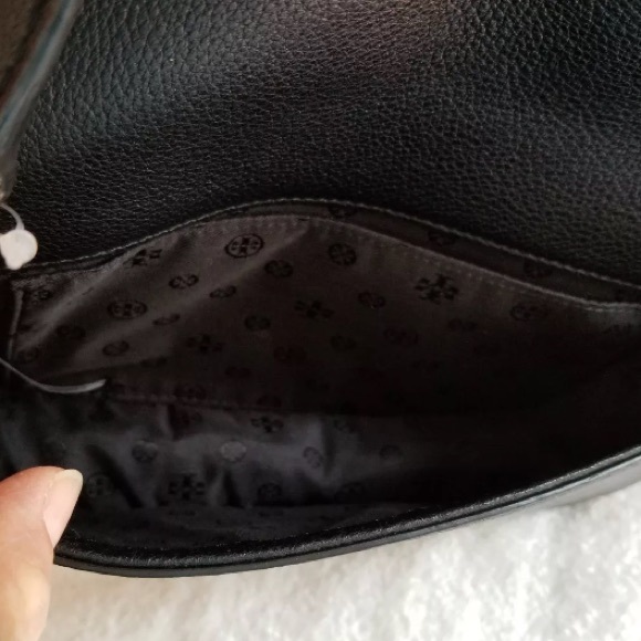 Tory Burch T small Bombe black crossbody shoulder - Picture 6 of 7